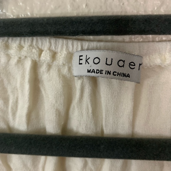 Ekouaer -off white beach dress - Picture 5 of 8